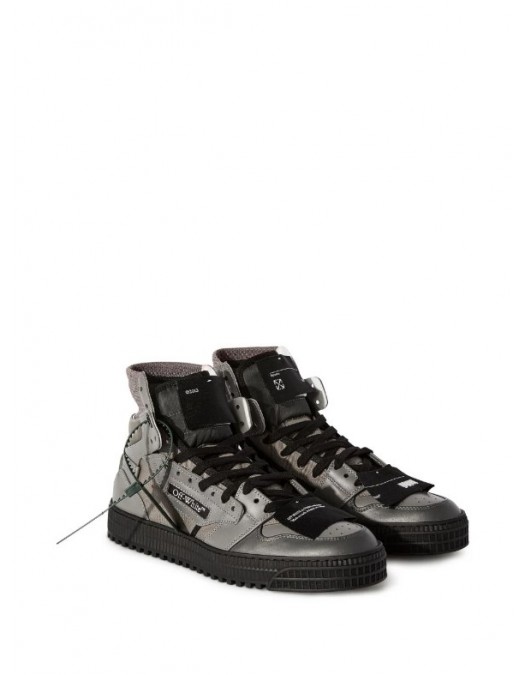 Sneakers OFF WHITE, OFF Court 3.0 Grey - OMIA065F23LEA0010607