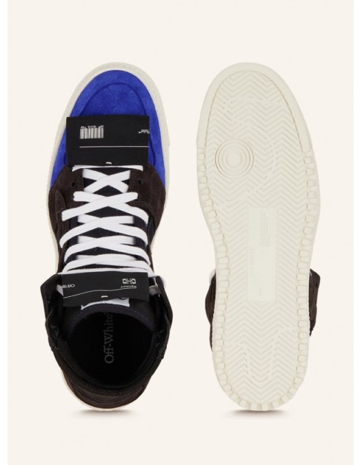 Sneakers OFF WHITE, OFF Court 3.0 Black Blue - OMIA065F23LEA0030769