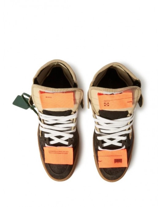 Sneakers OFF WHITE, OFF Court 3.0 Beige - OMIA065F23LEA0036107
