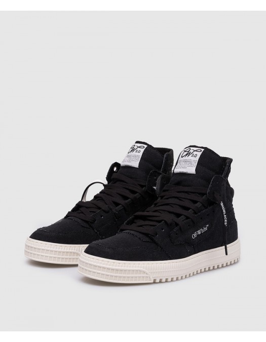 SNEAKERS OFF WHITE, 3.0 Off Court, White Details, Black - OMIA065F24FAB0011010