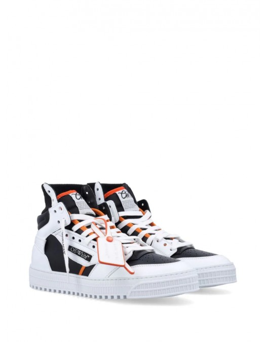 SNEAKERS OFF WHITE, 3.0 Off Court, White, Oranger Insert - OMIA065F24LEA0011001