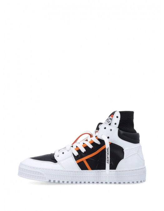 SNEAKERS OFF WHITE, 3.0 Off Court, White, Oranger Insert - OMIA065F24LEA0011001