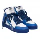 Sneakers OFF WHITE, 3.0 Off Court, Logo Patch, Electric Blue Details, White - OMIA065F24LEA0020145 Sneakers OFF WHITE, 3.0 Off Court, Logo Patch, Electric Blue Details, White - OMIA065F24LEA0020145