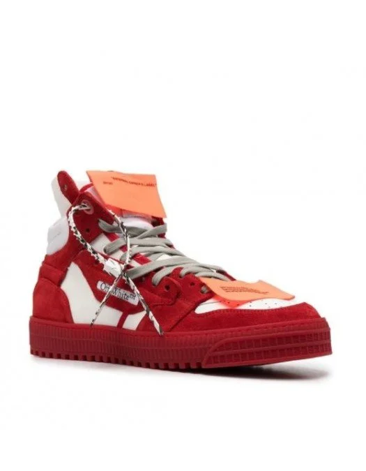 Red off deals court sneakers