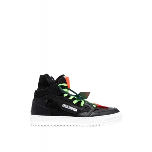 Sneakers OFF WHITE, OFF COURT 3.0, Piele, Negru OMIA065S22LEA0031010 Sneakers OFF WHITE, OFF COURT 3.0, Piele, Negru OMIA065S22LEA0031010