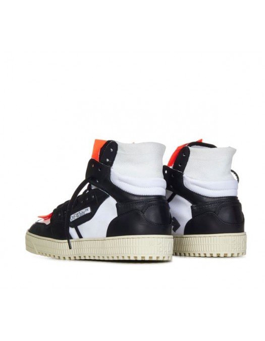 Sneakers OFF WHITE, OFF COURT 3.0, Piele, All Black - OMIA065S23LEA0010110