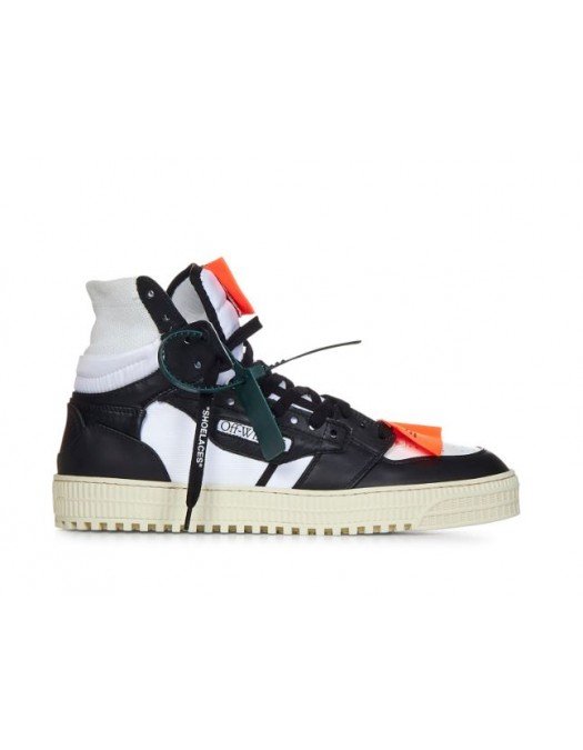 Sneakers OFF WHITE, OFF COURT 3.0, Piele, All Black - OMIA065S23LEA0010110