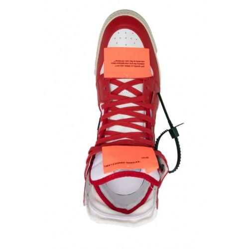 Sneakers OFF WHITE, OFF COURT 3.0, Piele, All Red