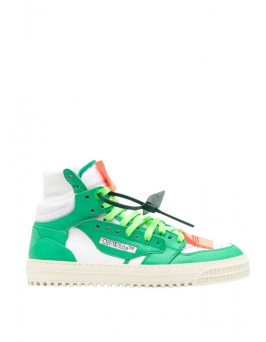 Sneakers OFF WHITE, OFF COURT 3.0, Piele, All Green - OMIA065S23LEA0010155