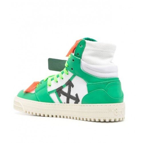 Sneakers OFF WHITE, OFF COURT 3.0, Piele, All Green
