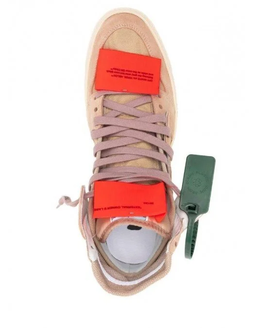 Sneakers OFF WHITE, OFF COURT 3.0 High Top, All Beige - OMIA065S23LEA0021717 Sneakers OFF WHITE, OFF COURT 3.0 High Top, All Beige - OMIA065S23LEA0021717