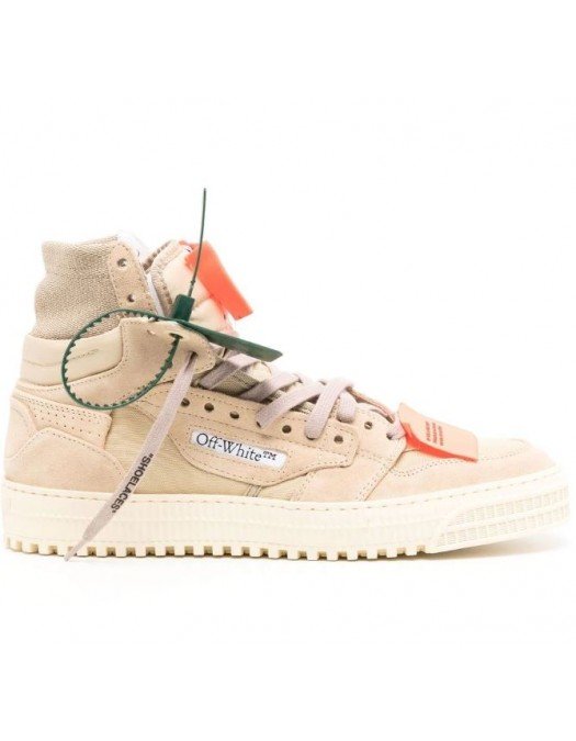 Sneakers OFF WHITE, OFF COURT 3.0 High Top, All Beige - OMIA065S23LEA0021717