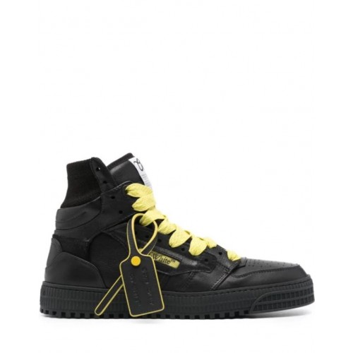 Sneakers OFF WHITE, OFF Court 3.0  Black Yellow Sneakers OFF WHITE, OFF Court 3.0  Black Yellow