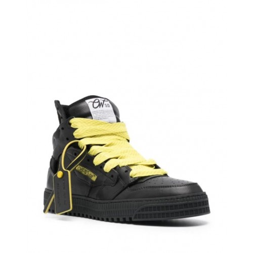 Sneakers OFF WHITE, OFF Court 3.0  Black Yellow Sneakers OFF WHITE, OFF Court 3.0  Black Yellow