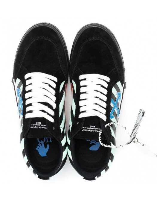 Sneakers OFF WHITE, Albastru si Negru - OMIA085R21LEA0061045