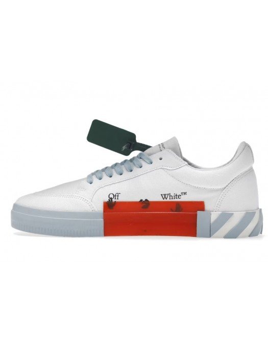 Sneakers OFF WHITE,  White Blue, Tag Verde - OMIA085S22FAB0010140