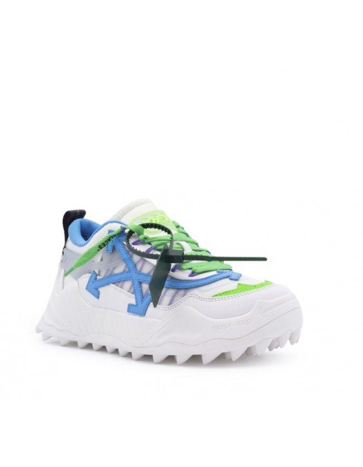 Sneakers OFF WHITE, Odsy, 1000  White Blue Green - OMIA139F22FAB0010140