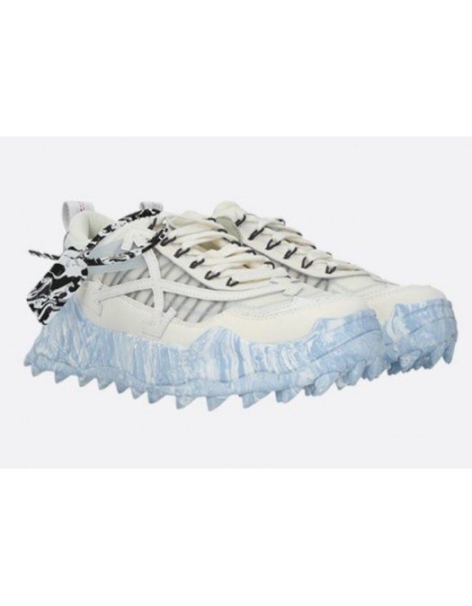 Sneakers OFF WHITE, BEIGE/BLUE, Piele - OMIA139S21FAB0010161