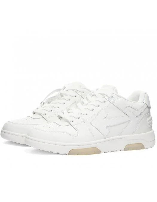 Sneakers OFF WHITE, Basket Out of Office, White OOO - OMIA189C99LEA0010100  - Capodopera12