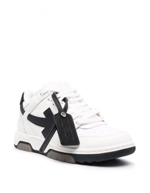 Sneakers OFF WHITE, Basket Out of Office, Black Sign - OMIA189C99LEA0010110