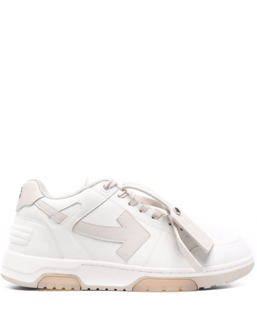 Sneakers OFF WHITE, Basket Out of Office, Nude Signe - OMIA189C99LEA0010161