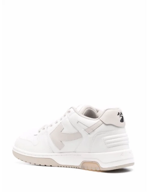 Sneakers OFF WHITE, Basket Out of Office, Nude Signe - OMIA189C99LEA0010161