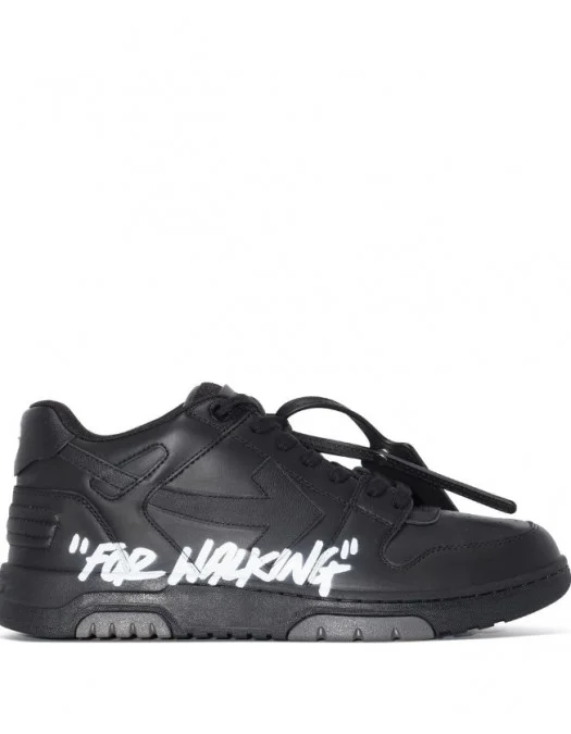Sneakers OFF WHITE, Basket Out of Office For Walking, Black - OMIA189C99LEA0021001 Sneakers OFF WHITE, Basket Out of Office For Walking, Black - OMIA189C99LEA0021001