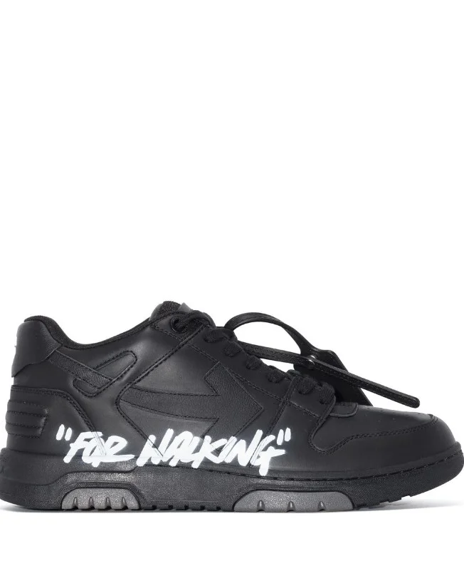 Sneakers OFF WHITE, Basket Out of Office For Walking, Black