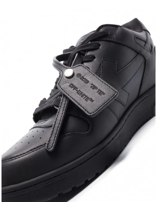 Sneakers OFF WHITE, Basket Out of Office For Walking, Black - OMIA189C99LEA0021001 Sneakers OFF WHITE, Basket Out of Office For Walking, Black - OMIA189C99LEA0021001