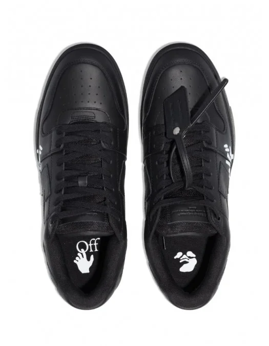 Sneakers OFF WHITE, Basket Out of Office For Walking, Black - OMIA189C99LEA0021001 Sneakers OFF WHITE, Basket Out of Office For Walking, Black - OMIA189C99LEA0021001