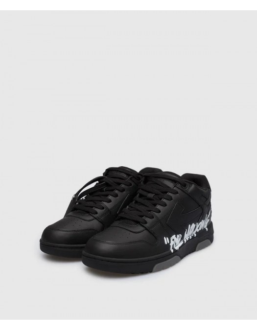Sneakers OFF WHITE, Basket Out of Office For Walking, Black - OMIA189C99LEA0021001