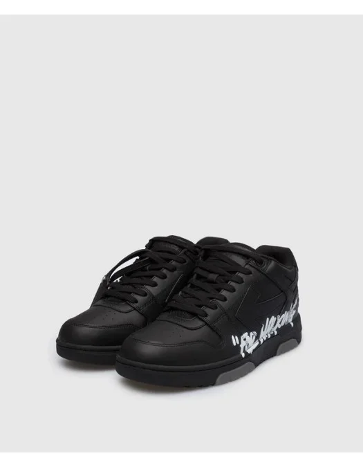 Sneakers OFF WHITE, Basket Out of Office For Walking, Black - OMIA189C99LEA0021001