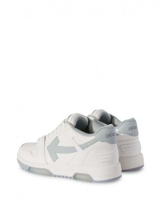 Sneakers OFF WHITE, Basket Out of Office, Alb/Gri - OMIA189C99LEA0060109