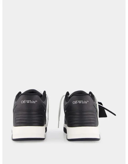 Sneakers OFF WHITE, Out Of Office, Black White - OMIA189C99LEA0070110