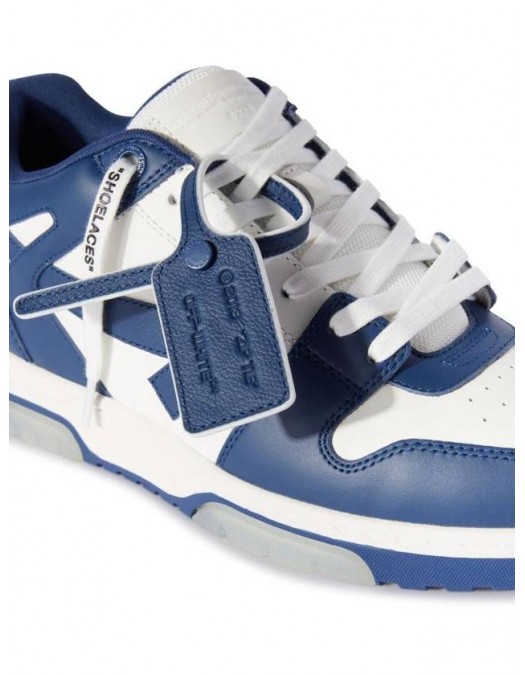 Sneakers OFF WHITE, Basket Out of Office, Bleumarin - OMIA189C99LEA0070142