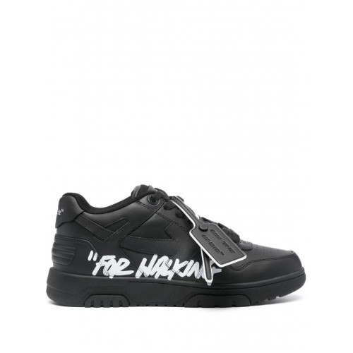 Sneakers OFF WHITE, Basket Out of Office, Black,OMIA189C99LEA0121001 Sneakers OFF WHITE, Basket Out of Office, Black,OMIA189C99LEA0121001