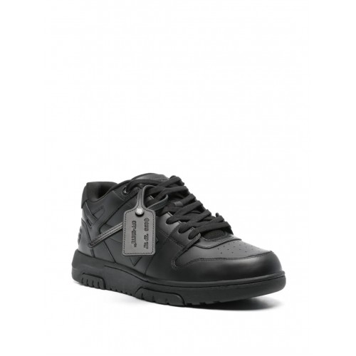 Sneakers OFF WHITE, Out Of Office, Leather, Men, Full Black Sneakers OFF WHITE, Out Of Office, Leather, Men, Full Black