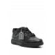 Sneakers OFF WHITE, Out Of Office, Leather, Men, Full Black - OMIA189C99LEA0131010