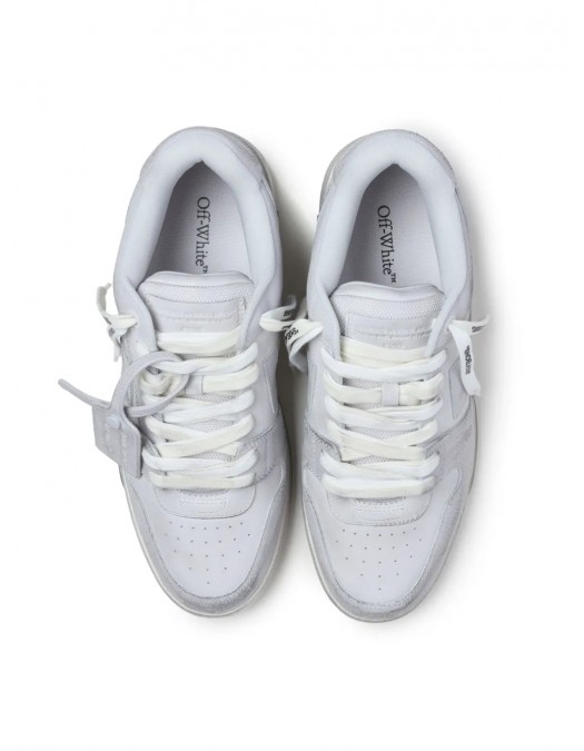 Sneakers OFF WHITE, 3.0 Off Court, Low Top, Used Effect, White - OMIA189C99LEA0140101