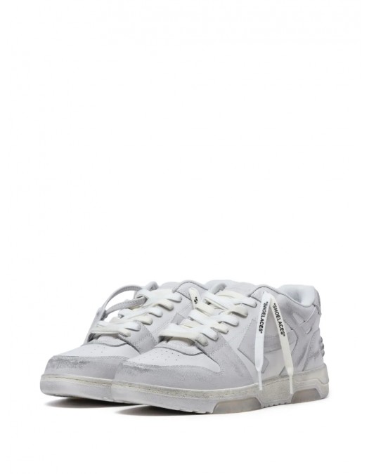 Sneakers OFF WHITE, 3.0 Off Court, Low Top, Used Effect, White - OMIA189C99LEA0140101