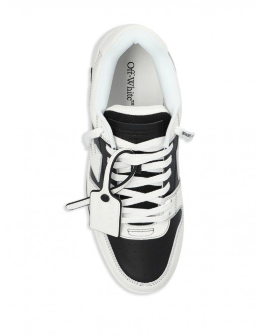 SNEAKERS OFF WHITE, Out Of Office, White&Black - OMIA189C99LEA0151001