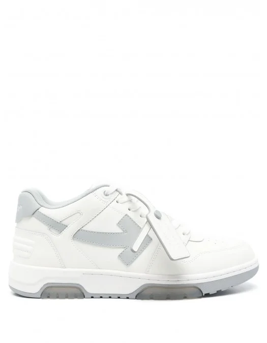 Sneakers OFF WHITE, Out of Office, Men, Grey Details, White