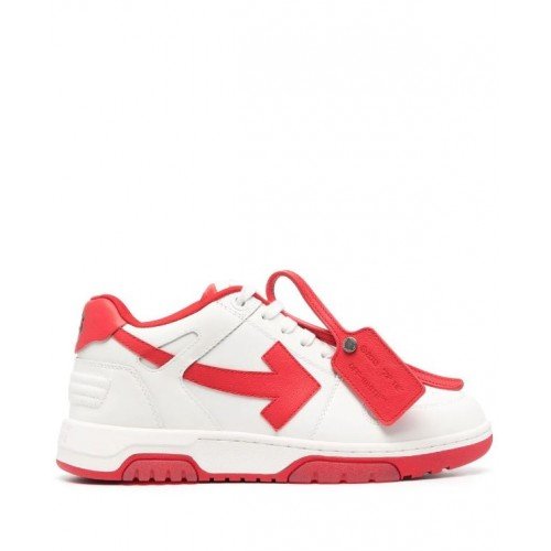 Sneakers OFF WHITE,  Low Top Out of Office, Red White