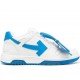 Sneakers OFF WHITE,  Low Top Out of Office, BLUE - OMIA189F22LEA0010145