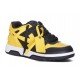 Sneakers OFF WHITE,  Low Top Out of Office, Black Yellow - OMIA189F22LEA0011018