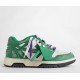Sneakers OFF WHITE, Basket Out of Office, Green Vintage - OMIA189F22LEA0110155