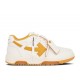 SNEAKERS OFF WHITE, Out Of Office, White/Ocher - OMIA189F23LEA0020116