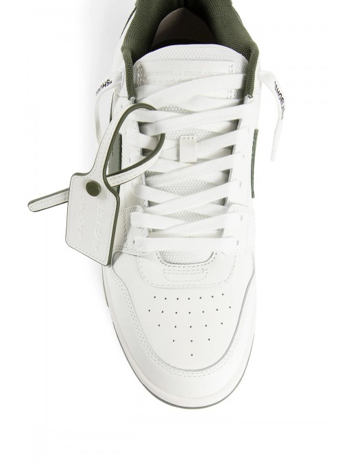 SNEAKERS OFF WHITE, Out Of Office, White&Kaki - OMIA189F24LEA0020156