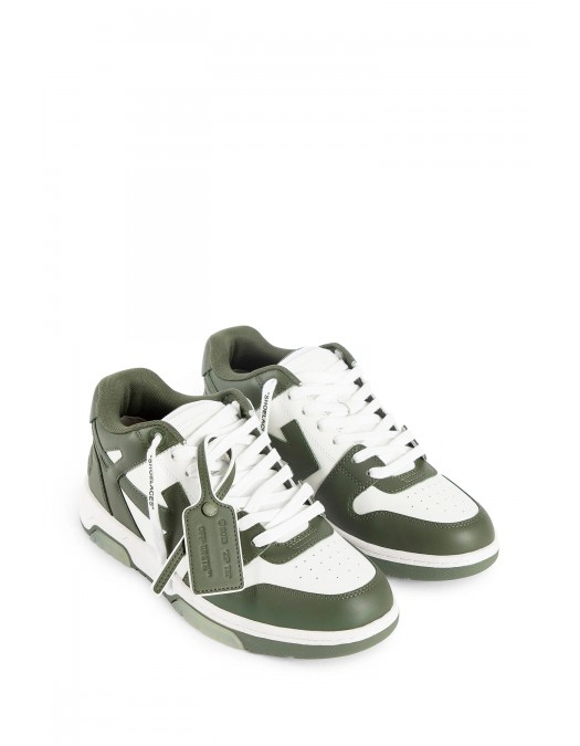 SNEAKERS OFF WHITE, Out Of Office, Kaki - OMIA189F24LEA0030156