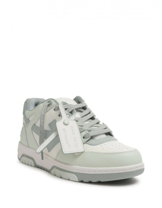 SNEAKERS OFF WHITE, Out Of Office, Green Mint - OMIA189F24LEA0055149